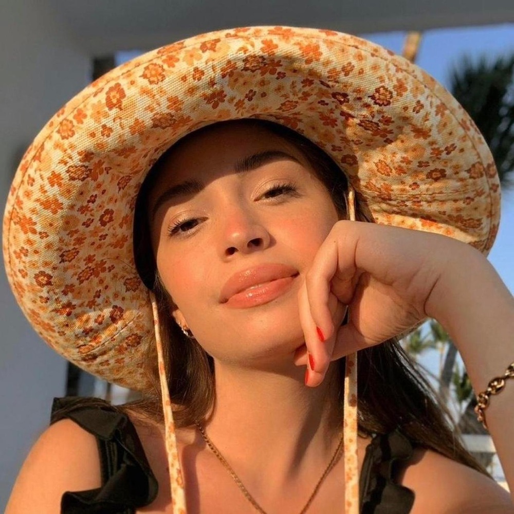 Lack of Color Floral Print Bloom Bucket Hat